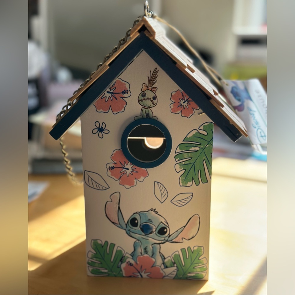 Disney Stitch Birdhouse, NWT
